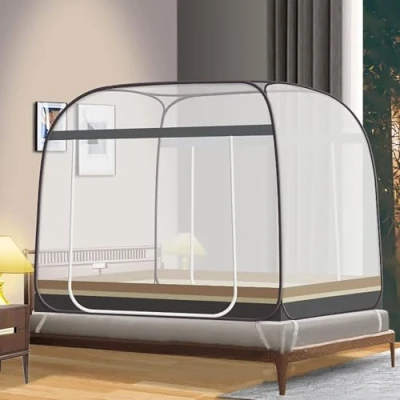 Afbeelding van OWLEEN, Universeel Muggennet, Voor Eenpersoonsbedden En Kingsize Bedden, Camping Familie