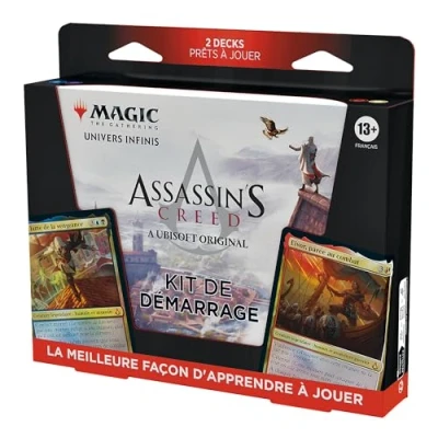 Afbeelding van Magic: The Gathering Univers infinis : Assassin&#039;s Creed Kit de démarrage (2 decks prêts à jouer) FR