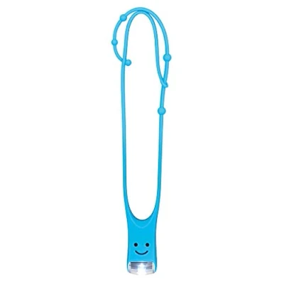 Afbeelding van moses. Lese Buddy De leeslamp voor kinderen Multifunctionele in blauw zaklamp om te hangen, silicone