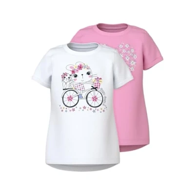 Afbeelding van NAME IT NMFVIX 2P SS TOP Meisjes T shirts