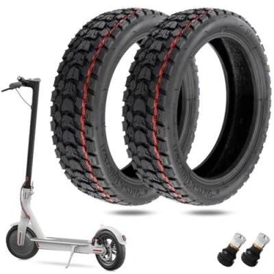 Afbeelding van 8,5 inch offroad banden zonder binnenband voor Xiaomi M365/Pro/Pro2/1S/Mi3/Essential/Scooter 3, 50/75 6.1 (8 1/2 x 2), banden, explosiebestendige reservewielen met ventiel elektrische scooter (2