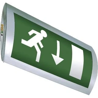 Afbeelding van Van lien optilux vluchtrouteaanduiding continu wandopbouw led armatuur decentraal 1 watt incl autom zelfdiagnose 11112091