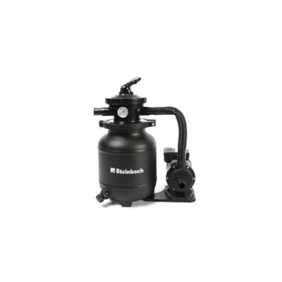 Afbeelding van Steinbach Filterinstallatie Classic 250N, circulatievermogen 3,8 m3/h, 230 V/200 W, 7 wegventiel, aansluiting Ø 32/38 mm, 040385