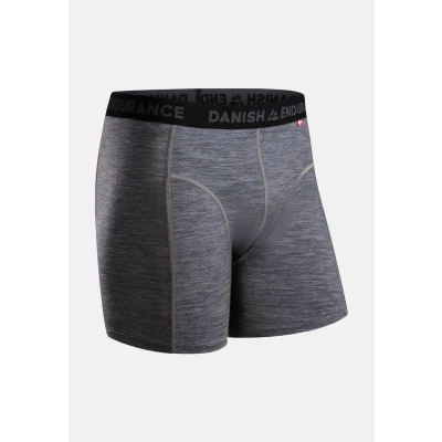 Afbeelding van Danish Endurance Hightech Zwemshorts, Heren, Maat: Medium, Grey