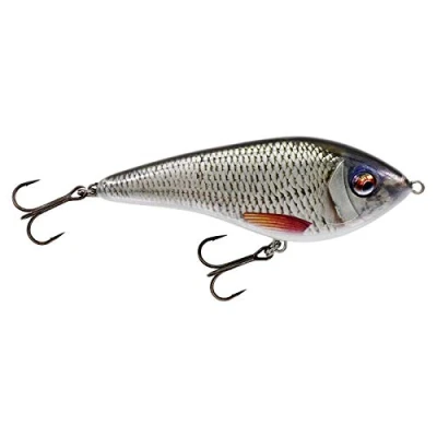 Afbeelding van Westin Swim Glidebait Low Floating Real Roach 10cm 31g Rood