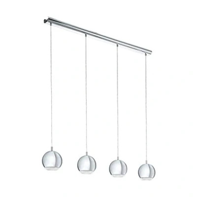 Afbeelding van EGLO Conessa   Hanglamp   4 Lichts   Chroom   Helder
