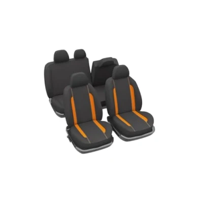Afbeelding van DBS Autostoelhoezen Beschermhoezen Auto Oranje Universeel Antislip Wasbaar
