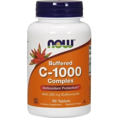 Afbeelding van Now Foods Vitamine C 1000 Buffered 90 tabletten