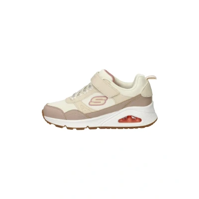 Afbeelding van Skechers Uno Mesh Pop meisjes sneaker Natural Maat 32