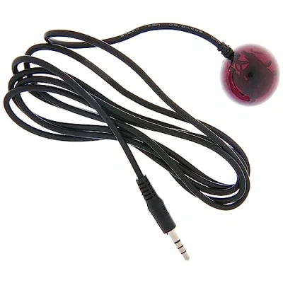 Afbeelding van Edision 05 00 0017 jack naar IR kabel, infrarood ontvanger, alleen voor ontvanger met jackingang, zwart, 1 m