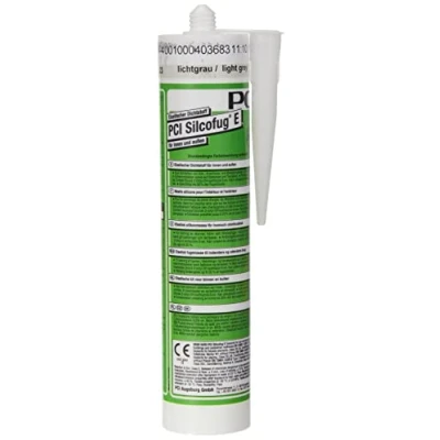 Afbeelding van Pci silcofug e 310 ml, lichtgrijs ral 7035, koker