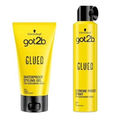 Afbeelding van Got2B Glued Haarstyling Voordeelpakket 2 Delig