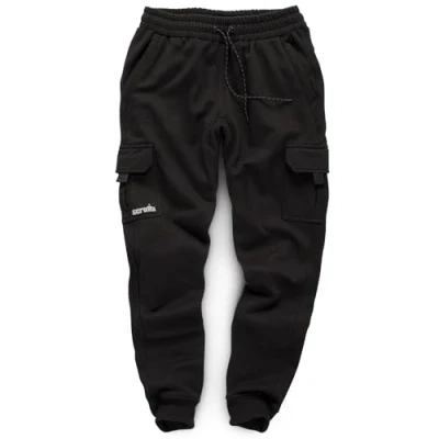 Afbeelding van Scruffs Trade Slim Fit joggingbroek werkbroek (zwart of grijs), Zwart, XL slank