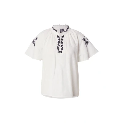 Afbeelding van VERO MODA top ecru broderie