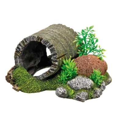 Afbeelding van Nobby aqua deco houten tunnel 18,5 x 15,5 9 cm