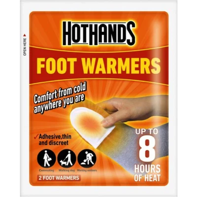 Afbeelding van Hothands voetwarmers Oranje 2 Stuks
