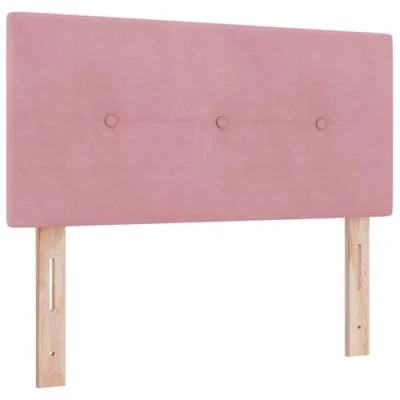 Afbeelding van vidaXL Hoofdbord Roze Hout 80 x 40 7 cm Eenvoudig