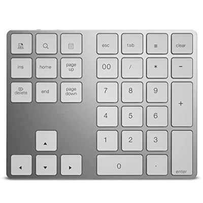 Afbeelding van Draadloos numeriek toetsenbord voor laptop, Bluetooth, membraan typerCLAW BN100