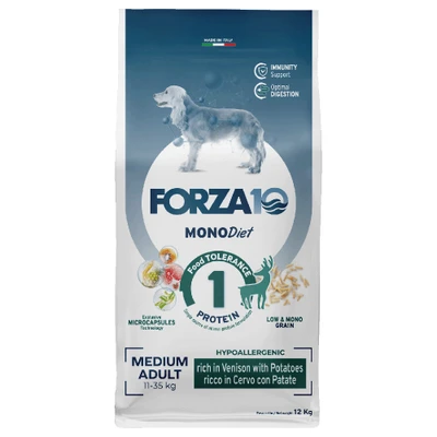 Afbeelding van 12kg Forza 10 Medium Dieet met Wild en Aardappelen Droog Hondenvoer