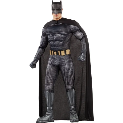 Afbeelding van FUNIDELIA Batman kostuum Justice League voor Mannen Maat: L