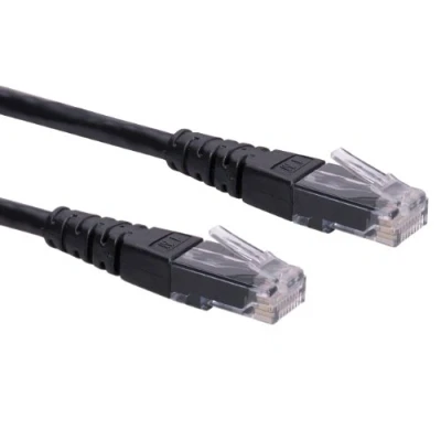Afbeelding van Netwerkkabel Cat6 U/UTP 1.5 meter (100% koper, Zwart)