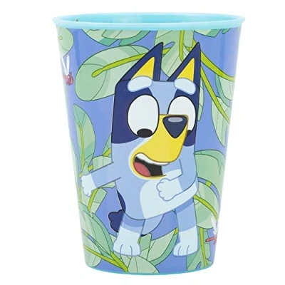 Afbeelding van 260 ml BPA vrije kunststof HERBRUIKBARE KINDEREN GOBELET BLUEY