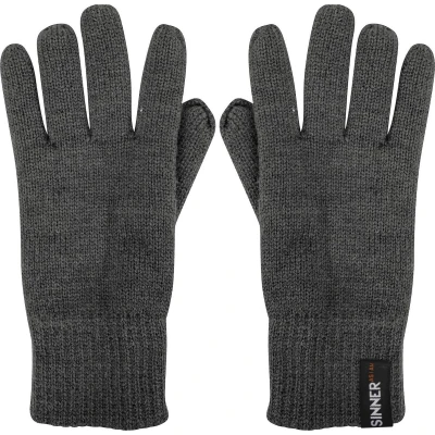 Afbeelding van Handschoen Sinner Men Wilderness Knitted Glove Grijs S / M
