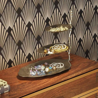 Afbeelding van Kare Etagere Leaf Silver