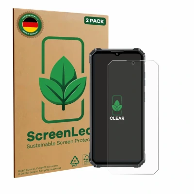 Afbeelding van ScreenLeaf Screenprotector voor Oukitel G1 Duurzame schermbescherming Folie Beschermfolie transparant (2 Stuks)