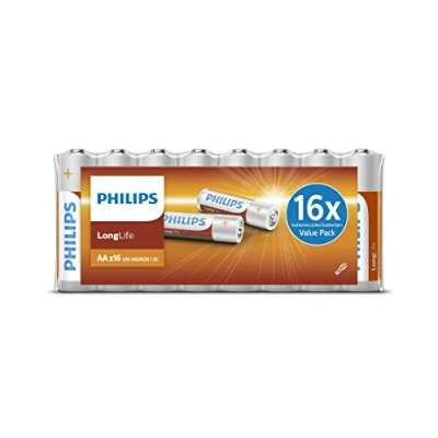 Afbeelding van Philips Longlife AA Batterijen / Penlite (16 stuks)