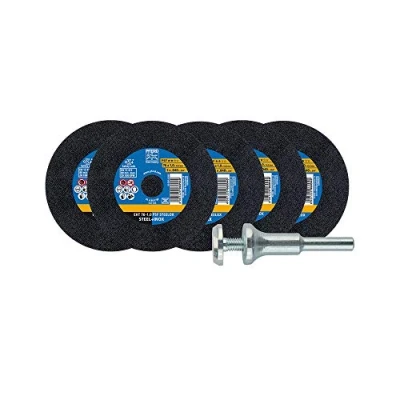 Afbeelding van PFERD STARTKIT EHT 76 1,0 PSF STEELOX/10 (5+1) 69198288 Doorslijpschijfset mm 1 stuk(s) RVS, Staal