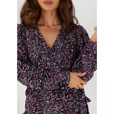 Afbeelding van Freebird Rowenda Dames Jurk Zwart Maat S