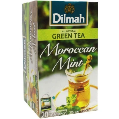 Afbeelding van Dilmah Groene Thee Maroccan Mint 20 zakjes