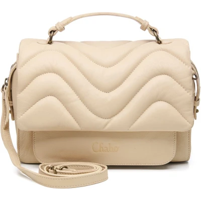 Afbeelding van Chabo Sorrento Handbag off white Damestas