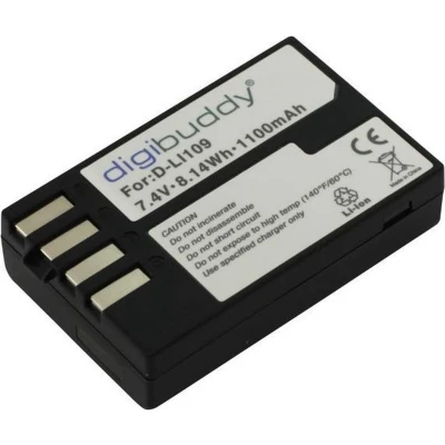 Afbeelding van digibuddy A Merk Accu Batterij Pentax D Li109 1100mAh