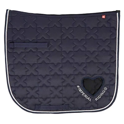 Afbeelding van Imperial Riding Zadeldek Irhsymbol Donkerblauw
