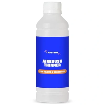 Afbeelding van 7 Artists Airbrush Thinner 250 ml voor Acrylverf Verfverdunner Medium Acryl Verdunner Air Brush Verfverdunners