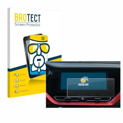 Afbeelding van BROTECT Screenprotector voor Kia E Niro 2020 Infotainment System Folie Beschermfolie Beschermglas transparant