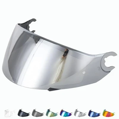 Afbeelding van Everalo compatibel met Shark Skwal 2 vizier Spartan 1.2 D helmvizier VZ160 VZ165 Pinlock Ready (gespiegeld)