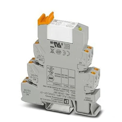 Afbeelding van Phoenix Contact PLC RPT 120UC/21 21AU Relaismodule Nominale spanning: 120 V/AC Schakelstroom (max.): 50 mA 2x wisselcontact 1 stuk(s)