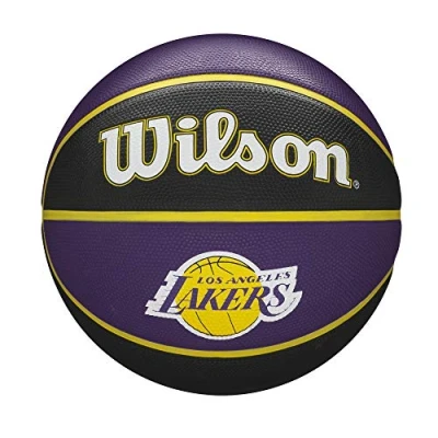 Afbeelding van Wilson Basketbal Nba Team Tribute La Lakers Maat 7 Paars