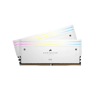 Afbeelding van Corsair DDR5 Dominator Titanium 2x48GB 6400 White