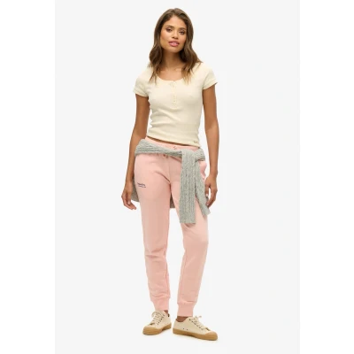 Afbeelding van Superdry Vrouwen Essential Joggingbroek met Logo Roze Grootte: 44