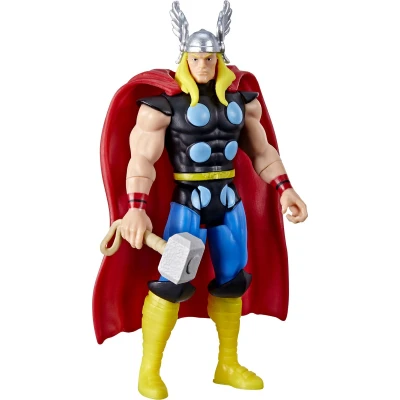 Afbeelding van Hasbro Thor Actiefiguur The Mighty 10 cm Legends Retro Collection 2022 Multicolours