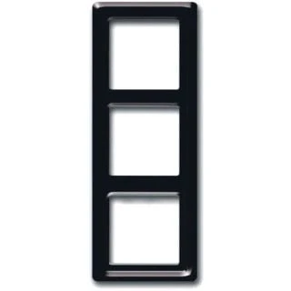 Afbeelding van Abb busch jaeger allweather44 3 voudig afdekraam glanzend horizontaal verticaal 233x91x14mm ip44 bruin 2cka001730a0279