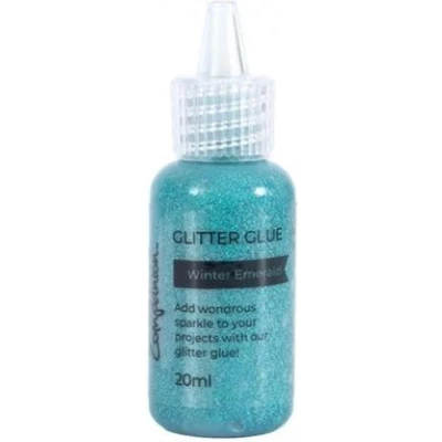 Afbeelding van CC Colour Concept Juniper Frost Glitter Glue Winter Emerald
