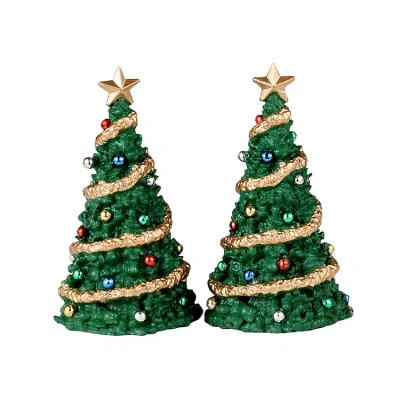 Afbeelding van Classic Christmas Tree Set Of 2 LEMAX