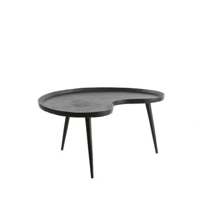 Afbeelding van Light&amp;living Bijzettafel 80x60x36 cm LIENZ mat zwart