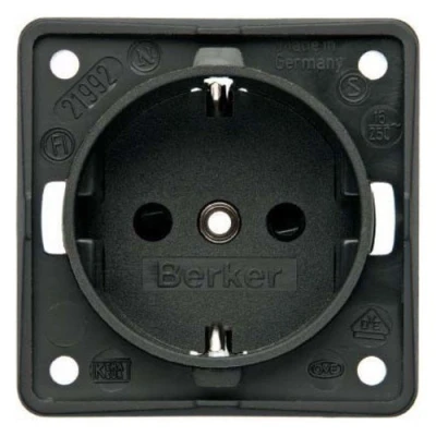 Afbeelding van Berker 941852505 Berk stopcontact Schuko (3 stuks stekker)