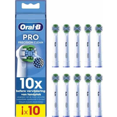 Afbeelding van 4x Oral B Opzetborstels Pro Precision Clean 10 stuks